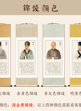 张仲景孙思邈扁鹊李时珍装饰画像