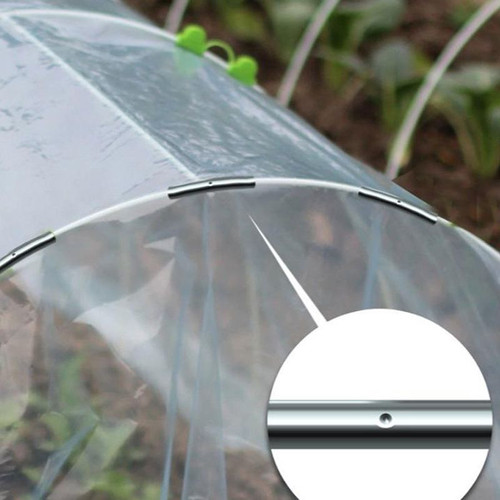 套管小拱棚杆支撑连接器玻璃纤维杆配件拱棚支架接头菜园园艺花圃 - 图0