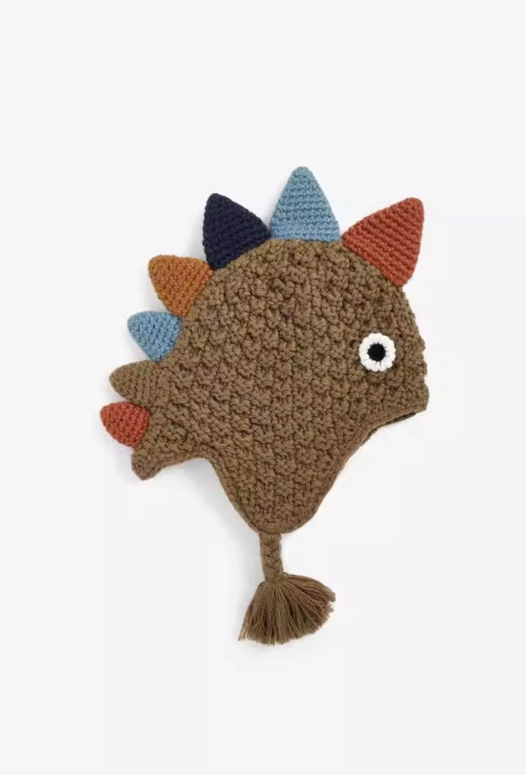 【现货】英国NEXT正品蓝色恐龙帽冬天加厚针织帽保暖护耳儿童帽子,淘宝优惠券,粉丝福利购,淘宝优惠卷