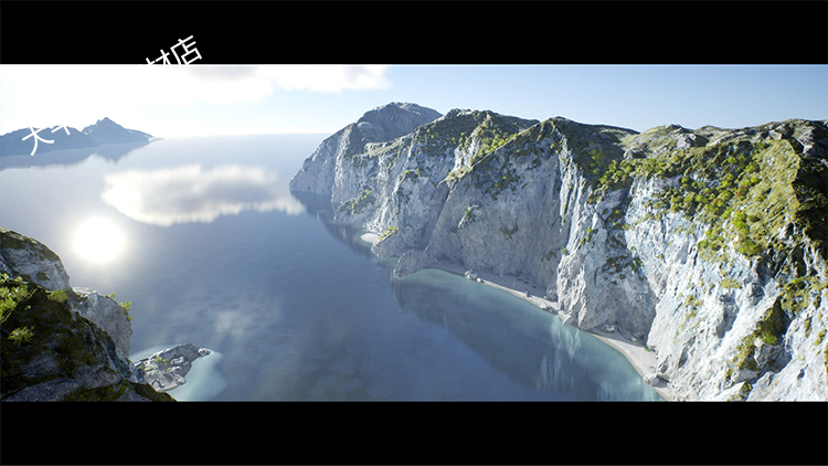 UE4虚幻5.3写实悬崖山脉沙滩海岛海岸线场景Beach Island-图2