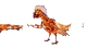 UE4/UE5 Unreal Birds and Beasts Flame Bird Flame Bird game animal characters are bound with actions