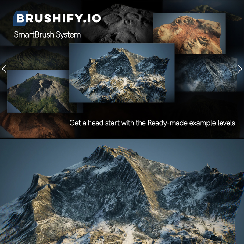 UE5虚幻地编地形智能笔刷工具Brushify SmartBrush System 4 - 图2