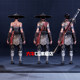 UE4 Unreal 5 G2 Monk martial arts national style male and female monk character model with binding animation