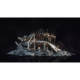 Unity/3Dmax/C4D/FBX/UE realistic building ruins wreckage damaged car doomsday model material