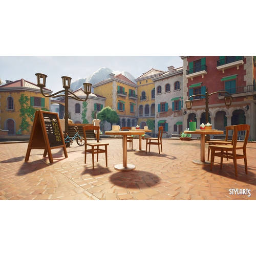 UE5虚幻Stylized Italian Town风格化欧洲风格小镇威尼斯城市场景 - 图3
