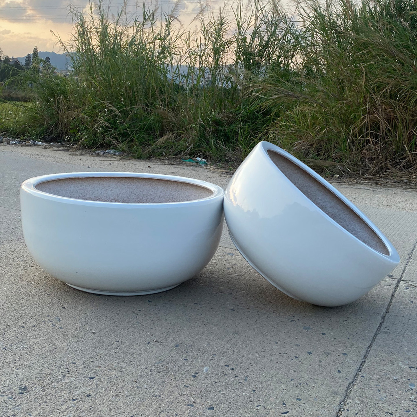 陶瓷大花盆特大号户外庭院阳台种花种菜种树盆地面花盆特大口径70,淘宝优惠券,粉丝福利购,淘宝优惠卷