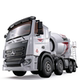 SY537 Sany Heavy Industry eight-wheel remote control mixer truck