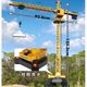 Alloy extra large remote control tower crane