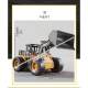 Alloy extra large remote control forklift toy engineering vehicle bulldozer loader boy children gift electric large