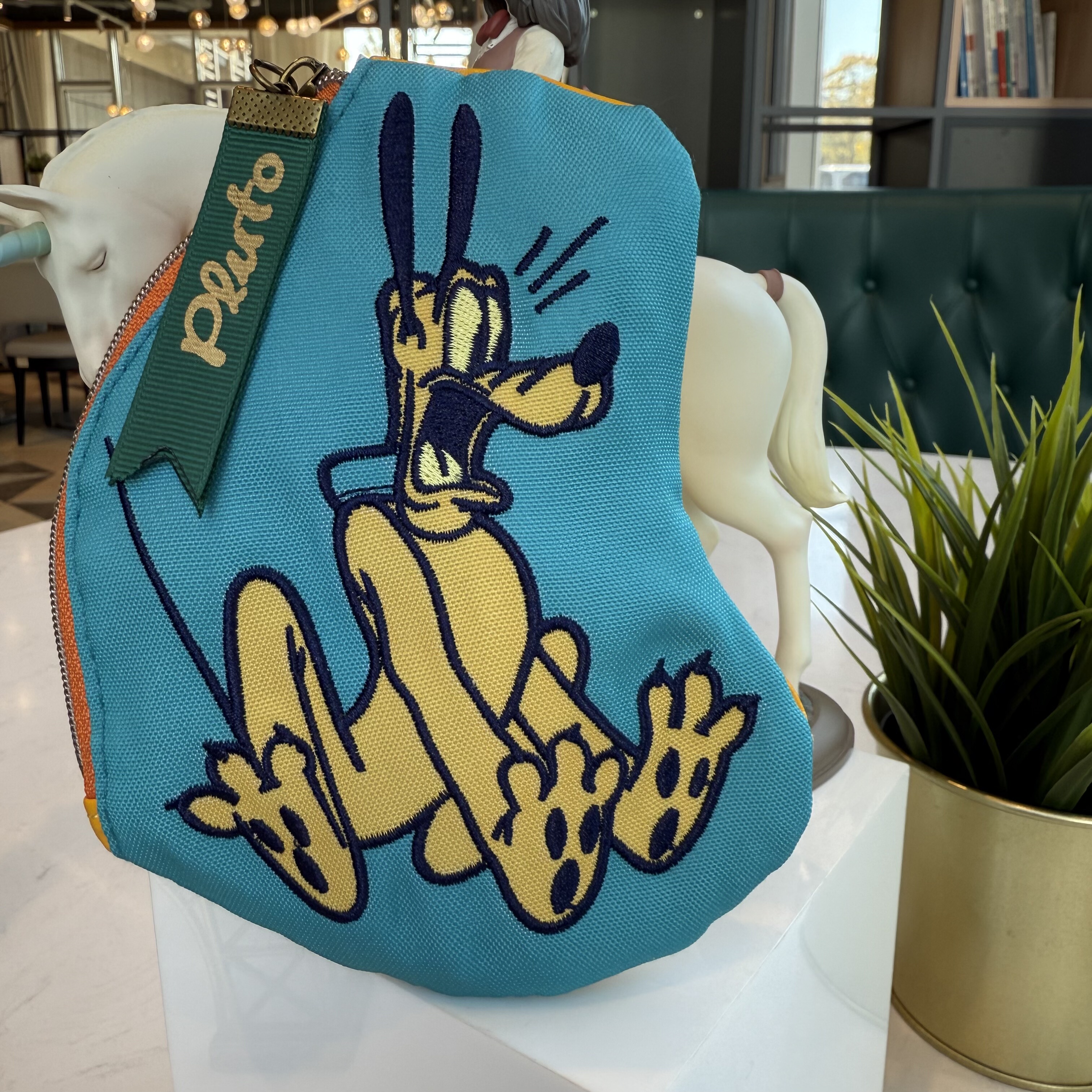 包邮日本原单可爱高飞绣零钱包手拿包收纳包耳机包,淘宝优惠券,粉丝福利购,淘宝优惠卷