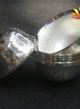 纯银925供水藏式居家手工雕花