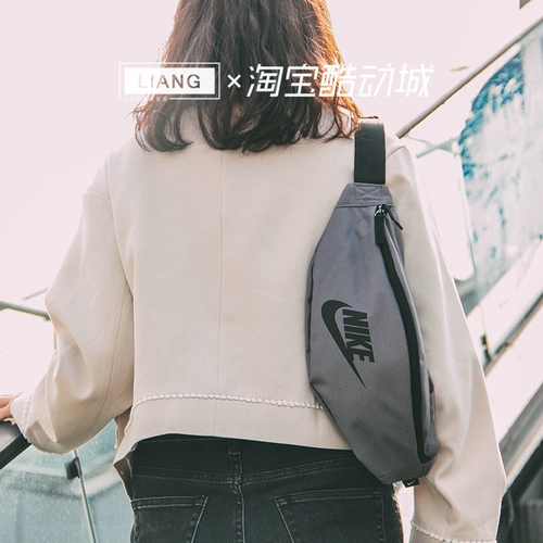 Nike, сумка на одно плечо, спортивная поясная сумка для отдыха, для бега