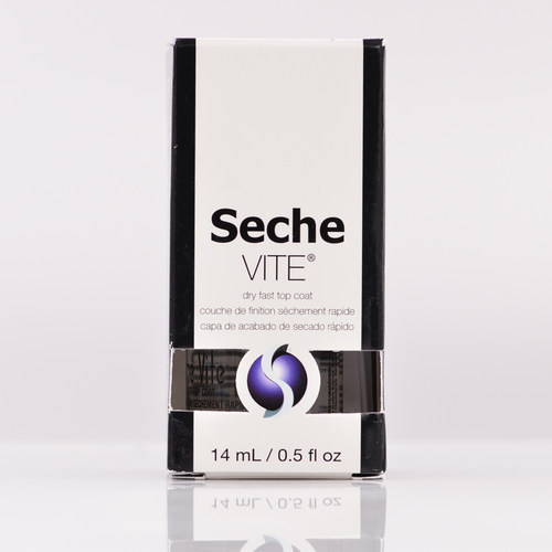 美国正品Seche Vite 指甲油镜面 快干型 甲面亮油 釉面护甲顶油 - 图0
