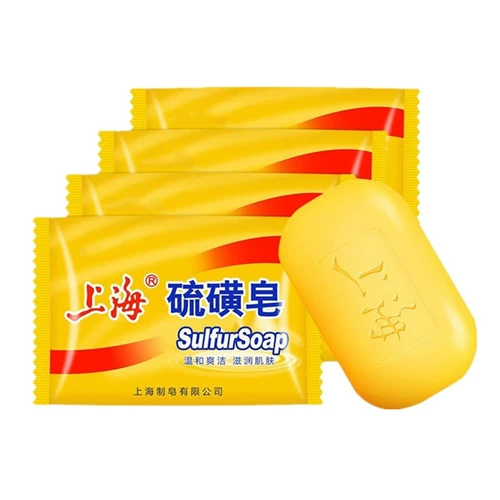Серное мыло, антибактериальное натуральное мыло, очищающее молочко для умывания для лица, анти-акне