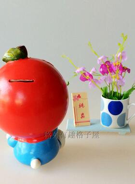 公仔手办叮当存钱罐卡通