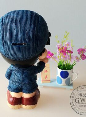 侦探柯南手办创意模型公仔存钱罐