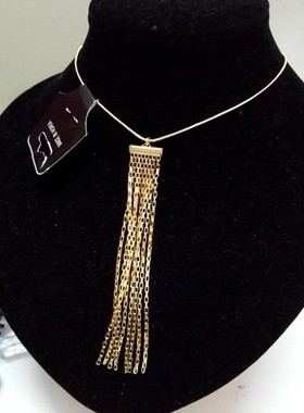 水钻情侣混合材质全新瑞丽风项链