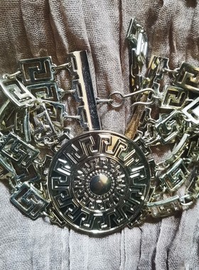 多彩波西米亚风婚礼写真夸张项链