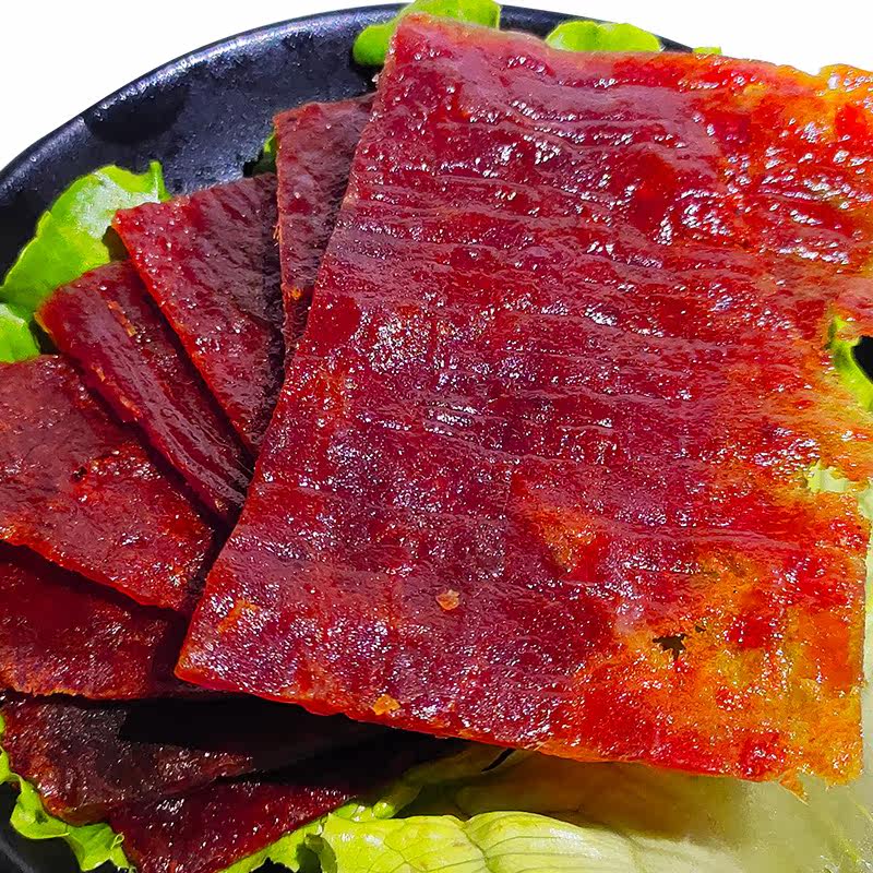 淘品小栈靖江精制500g网红猪肉脯 淘品小栈猪肉类