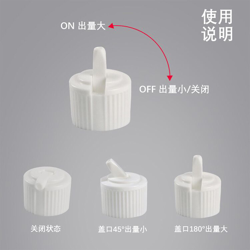 宠物沐浴露稀释瓶500ML尖嘴猫咪狗狗专用洗澡清洁香波浴液配比瓶 - 图1