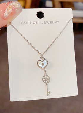 2026新款气质简约时尚爱心项链