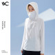 VVC vinyl sun protection clothing for women, anti-UV ice silk, breathable and cool sun protection clothing, outdoor summer ultra-thin jacket