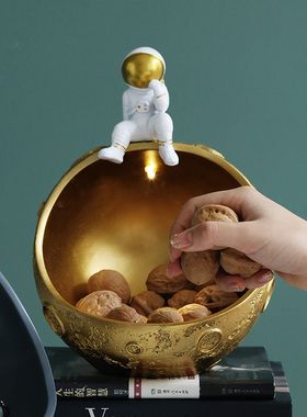 玄关钥匙收纳摆件轻奢入户装饰品