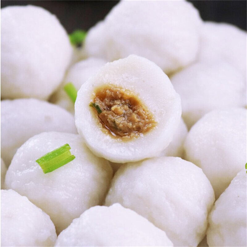 安井爆汁小鱼丸关东煮麻辣烫豆捞冒菜串串香火锅食材5斤速冻食品