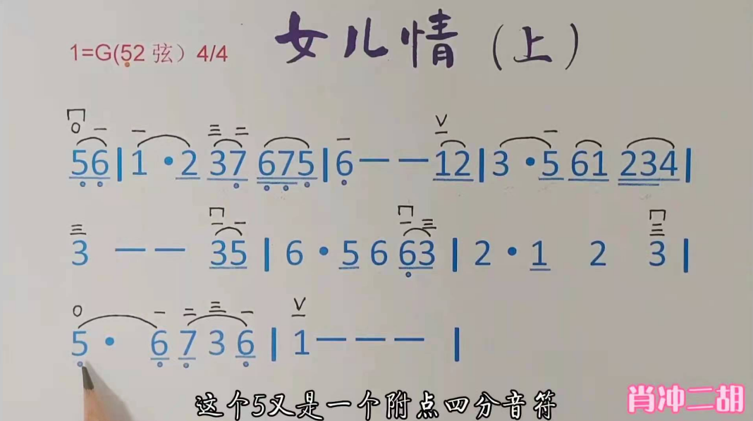 二胡初级入门教程 肖冲二胡 视频教程 自学二胡 零基础 初学 成人 - 图1