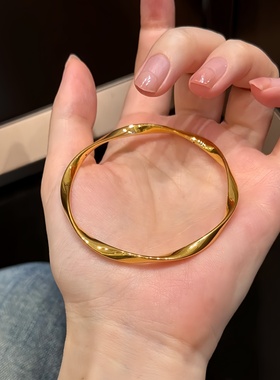 金店同款莫比乌斯手镯