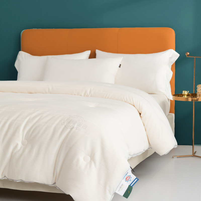 蛋白大豆纤维被子冬被棉被加厚保暖四季通用学生宿舍单人春秋被芯,淘宝优惠券,粉丝福利购,淘宝优惠卷