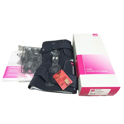 Немецкие медицинские суставы Medei Pad, поддерживающие ограниченную фиксированную фиксированную коленую колене на полухалунце повреждение защитника мужского и женщин