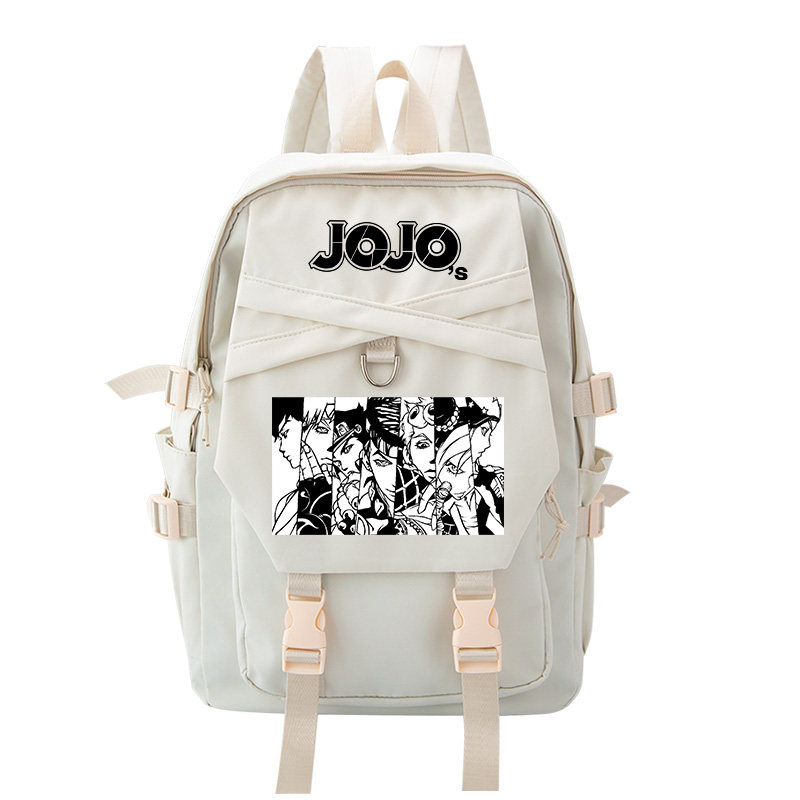 jojo皇后动漫周边双肩包男生书包的奇妙冒险黄金之风杀手双肩背包,淘宝优惠券,粉丝福利购,淘宝优惠卷