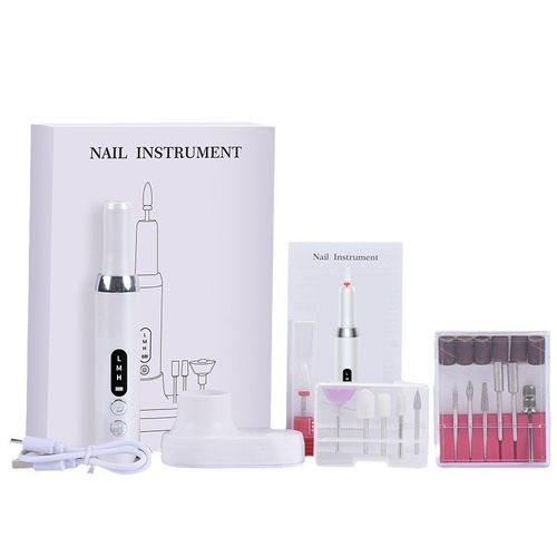 美甲打磨机卸甲机便携修甲美甲店专用去死皮磨甲器卸甲抛光美甲机 - 图3