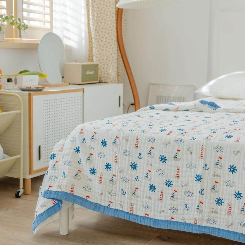 六层泡泡纱布毛巾被纯棉单人双人毛巾毯子夏季儿童婴儿盖毯夏凉被,淘宝优惠券,粉丝福利购,淘宝优惠卷