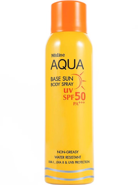 Xiao Wan Wang Yibo Tonghai Mistine Small Yellow Bottle Sunscreen Spray Cream Aqua Anti Uv Student
