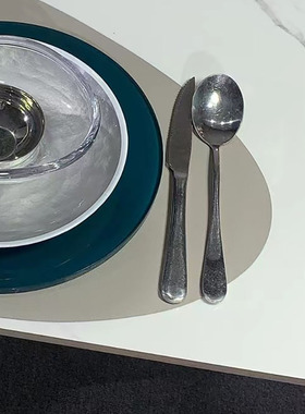 特价轻奢餐盘摆台套装西餐盘摆设销售处样板房样板间专用饰品