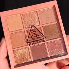 Тени для век 3ce眼影盘九宫格芋泥盘overtake四色奶茶盘smoother新款官方正品