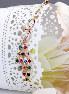 民族风复古孔雀首饰套装