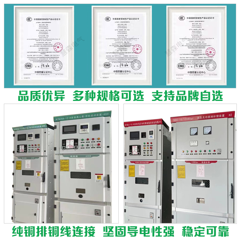 高压电容并联成套就地集中装置10KV电动机固态软启动柜无功补偿器-图0