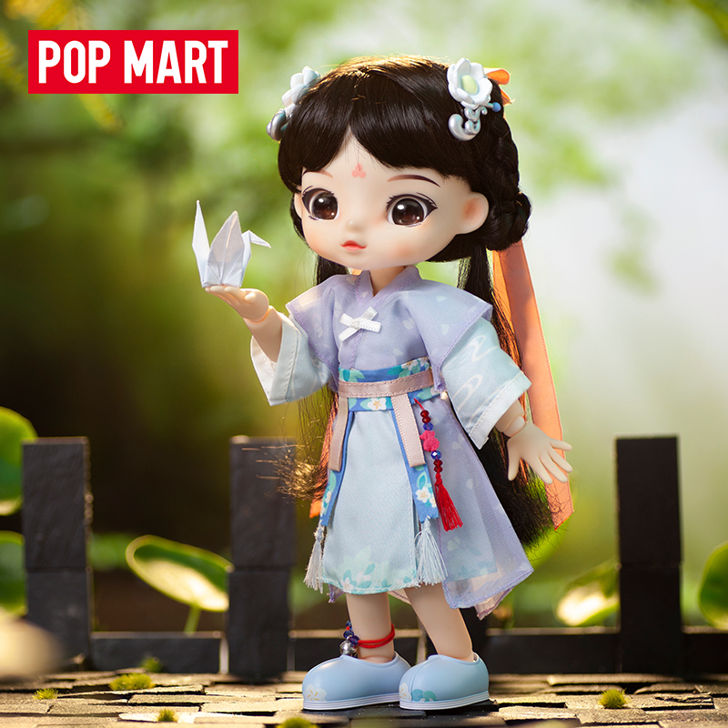 POPMART泡泡玛特 Viya Doll x仙剑奇侠传赵灵儿与白茉晴 古装娃娃 - 图1