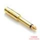 Gold-plated 6.5 male to lotus female microphone electronic keyboard interface 6.35J to RCA k connector