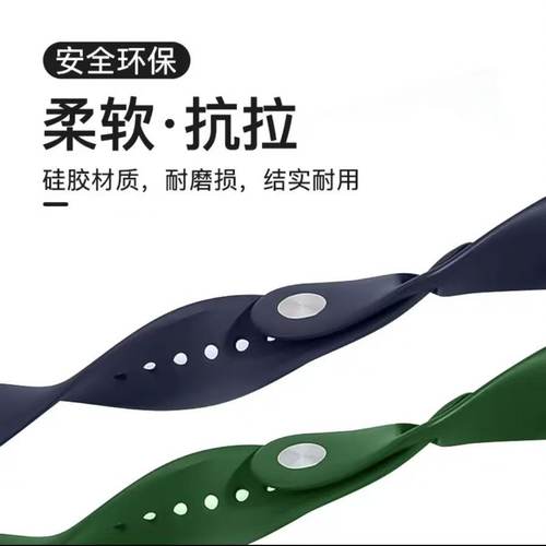 适用于新款iwatchS11硅胶表带苹果手表S12表带applewatch10运动S9代8/7/6/5男女ultra4新款腕带se3创意夏天 - 图2