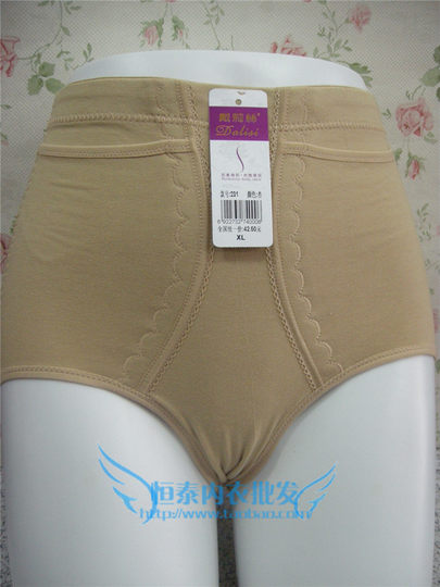 戴莉丝231棉质束腹高腰女士收腹裤收腰内裤裤头女生内裤1293简约