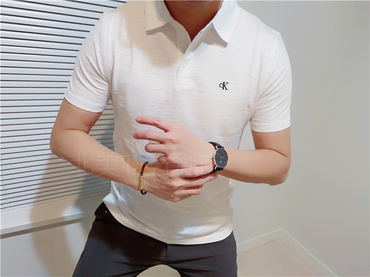 calvin klein ck男士新款休闲polo衫 北美1号仓库T恤