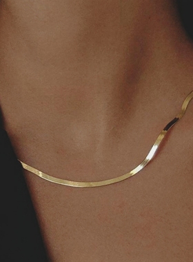 蛇骨链男女项链时髦精花儿与少年