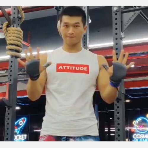 单杠Crossfit护掌健身引体向上手套防滑体操大回环八练习 - 图1