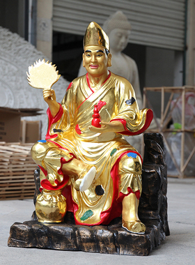 寺庙供奉1米1活佛济公佛像李修元降龙罗汉道济树脂神济癫和尚圣僧