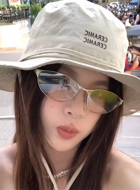 遮阳猫眼复古男女时尚墨镜