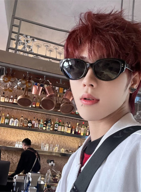 遮阳猫眼复古男女时尚眼镜